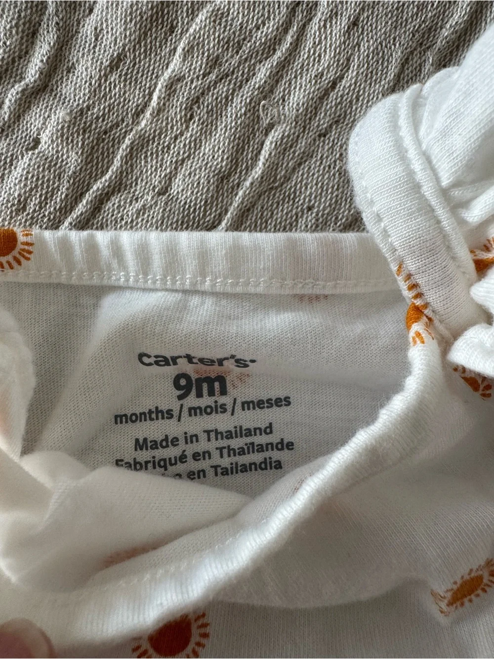 Carters white sundress